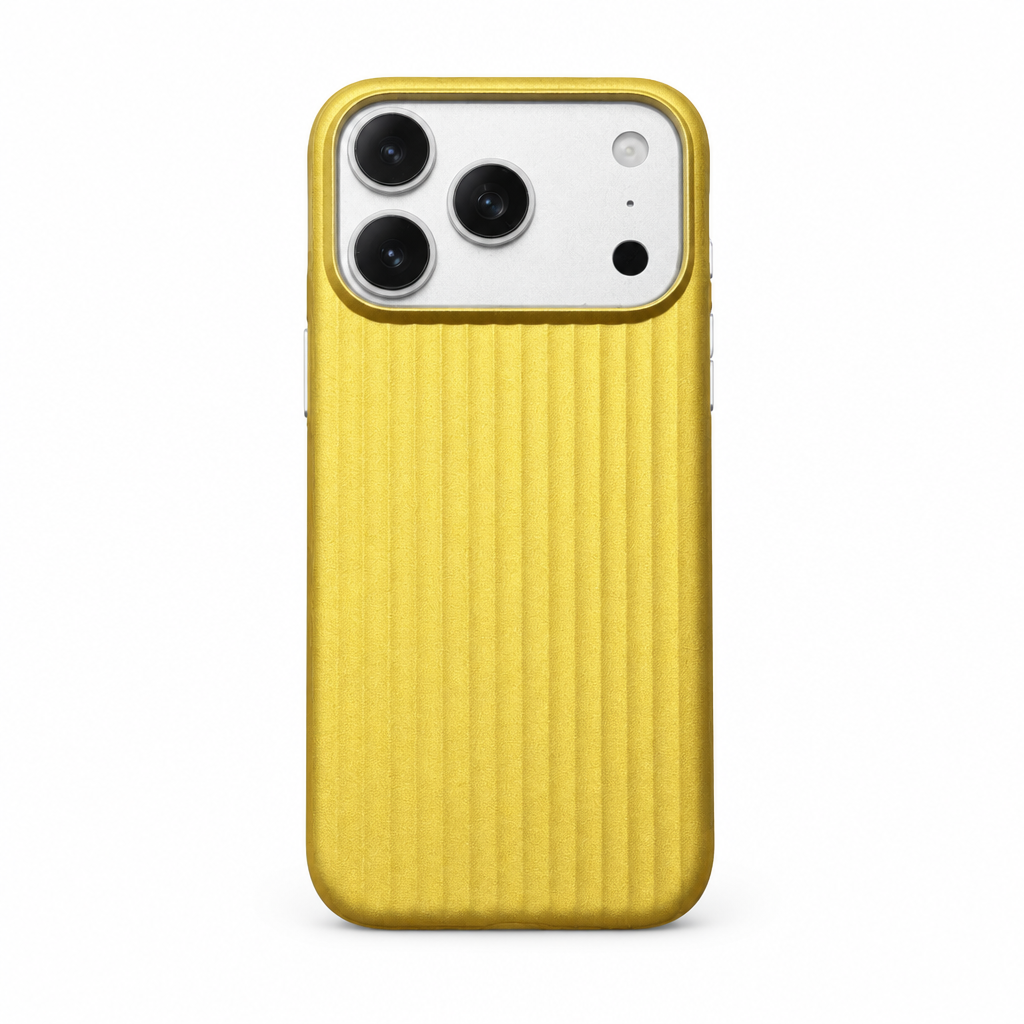 Luggage Stripe Saffron iPhone Case