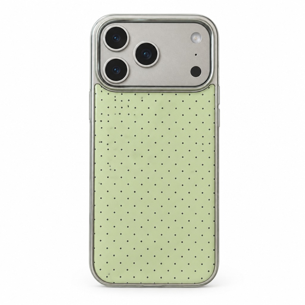 Foil Dot Lemon iPhone Case
