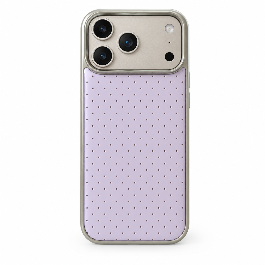 Foil Dot Iris iPhone Case