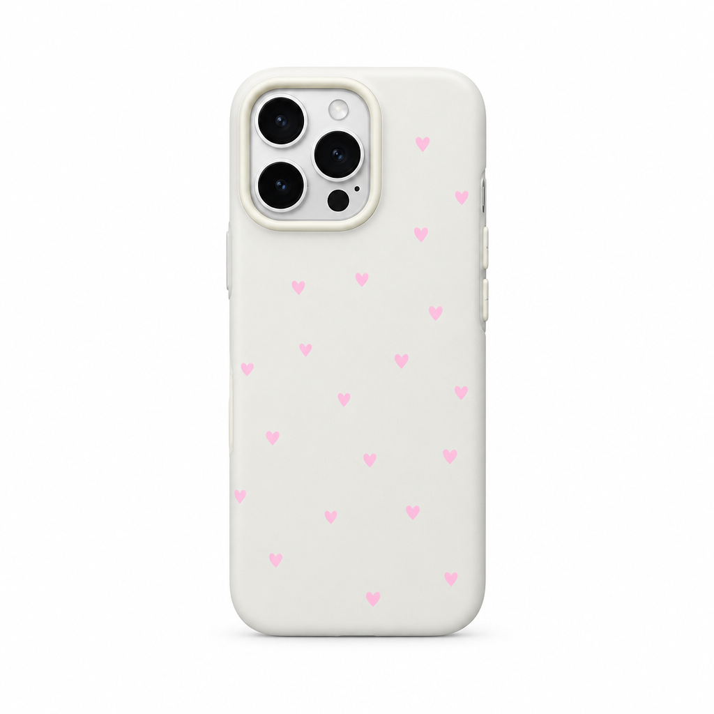 Jelly Heart Chalk iPhone Case