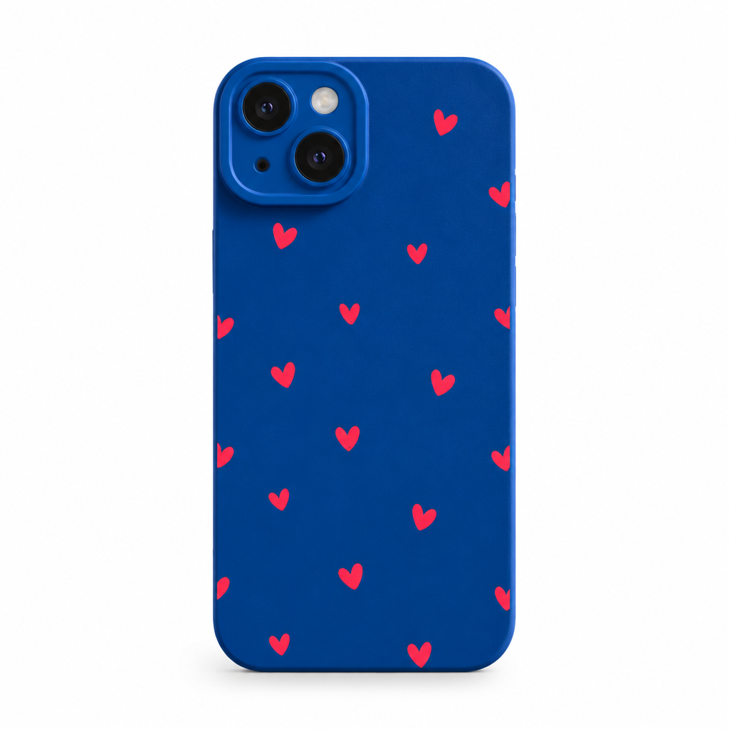 Night Heart Canvas iPhone Case