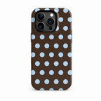 Chalk Dot Onyx iPhone Case