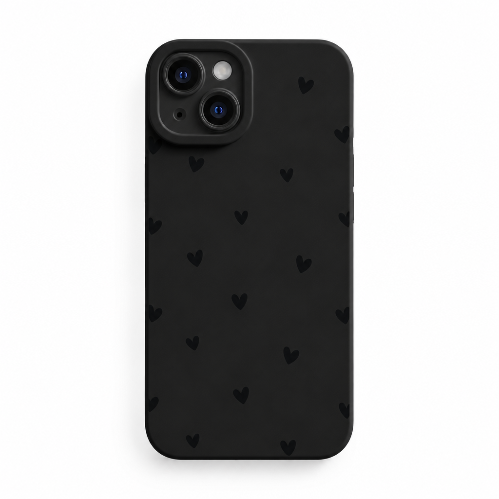 Night Heart Afterglow iPhone Case
