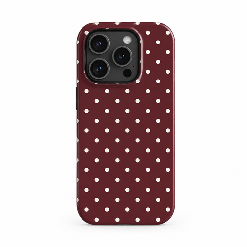 Chalk Dot Ink iPhone Case