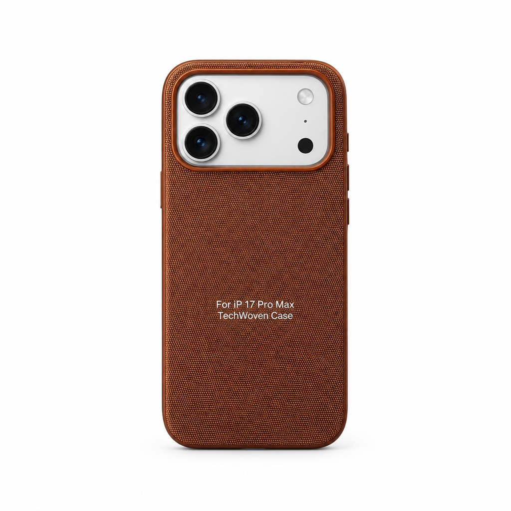 Woven Quiet Cocoa iPhone Case