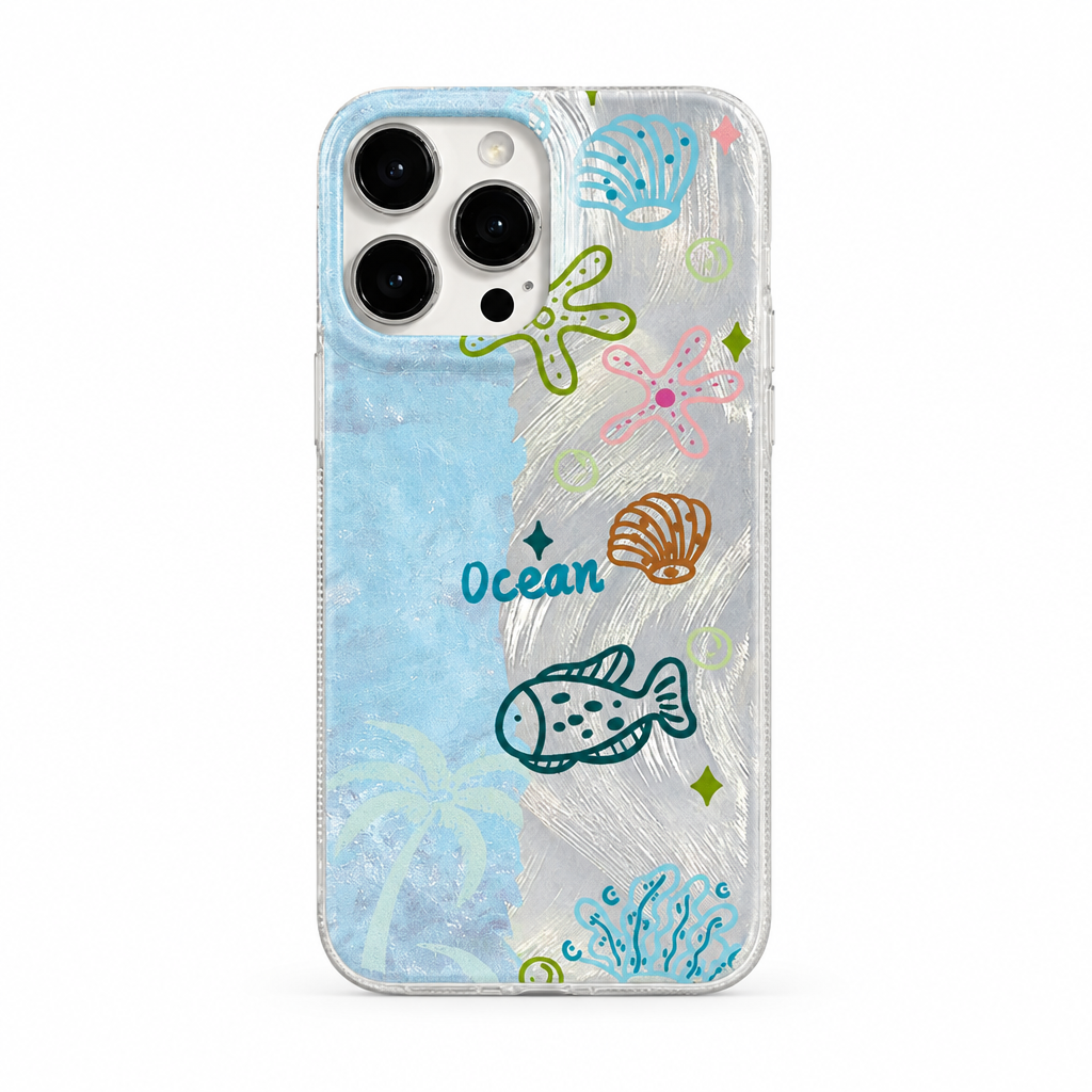 Ocean Postcard — Coast — iPhone Case