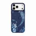 Whale Song — Navy — iPhone Case