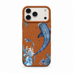 Whale Song — Cocoa — iPhone Case