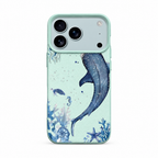 Whale Song — Cobalt — iPhone Case