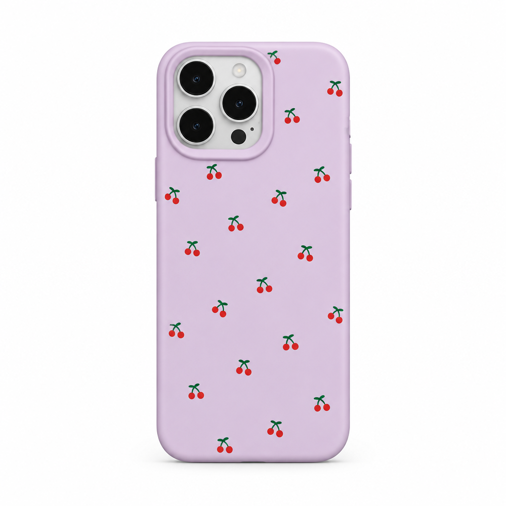 Cherry Bounce — Iris — iPhone Case