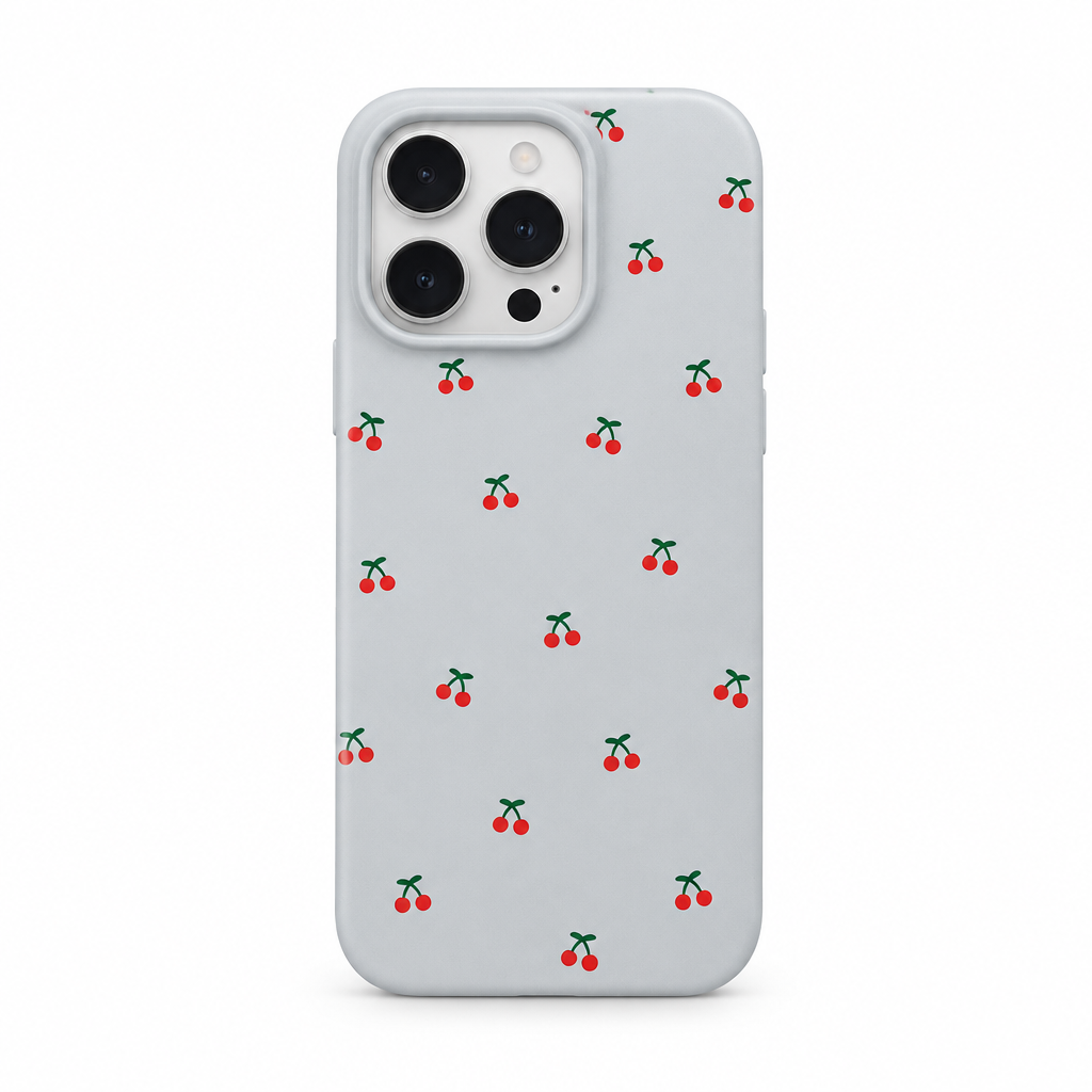 Cherry Bounce — Slate — iPhone Case