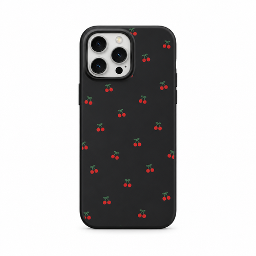 Cherry Bounce — Ink — iPhone Case