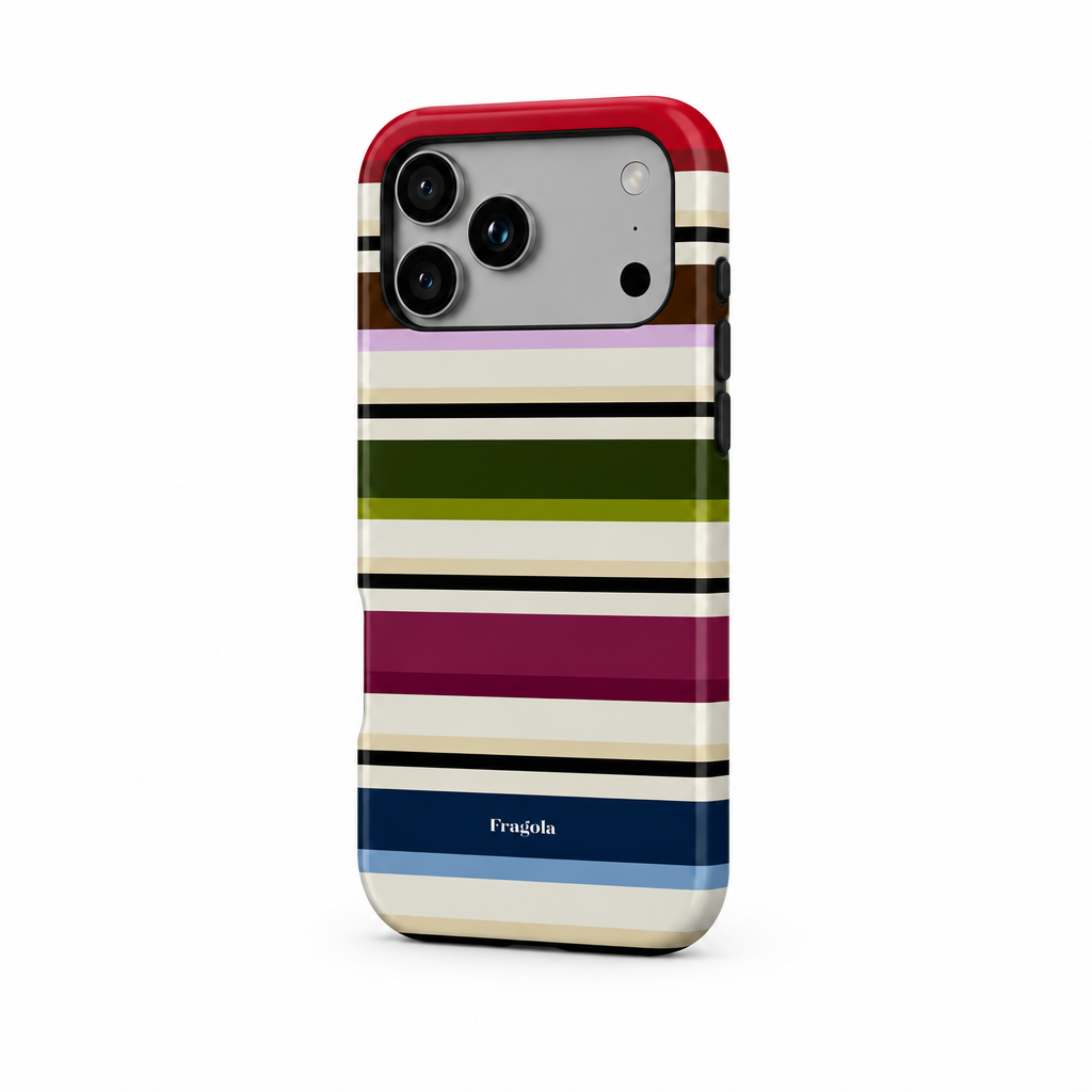 Stripe Party — Cinema — iPhone Case — side view