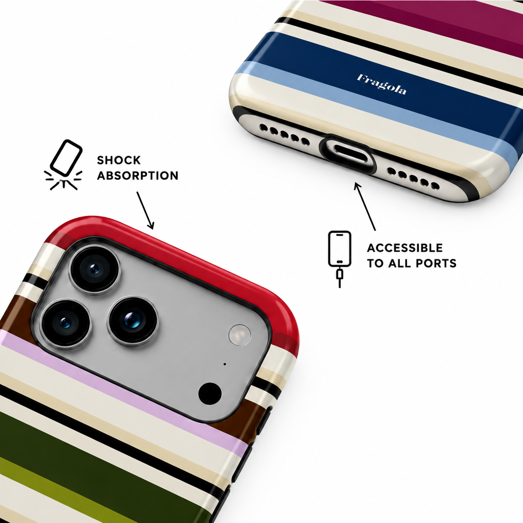 Stripe Party — Cinema — iPhone Case — details