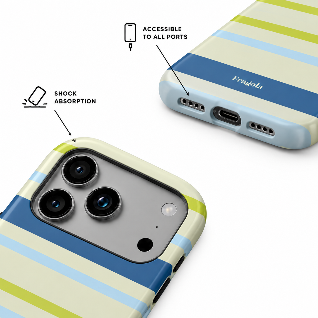 Stripe Party — Atlas — iPhone Case — details