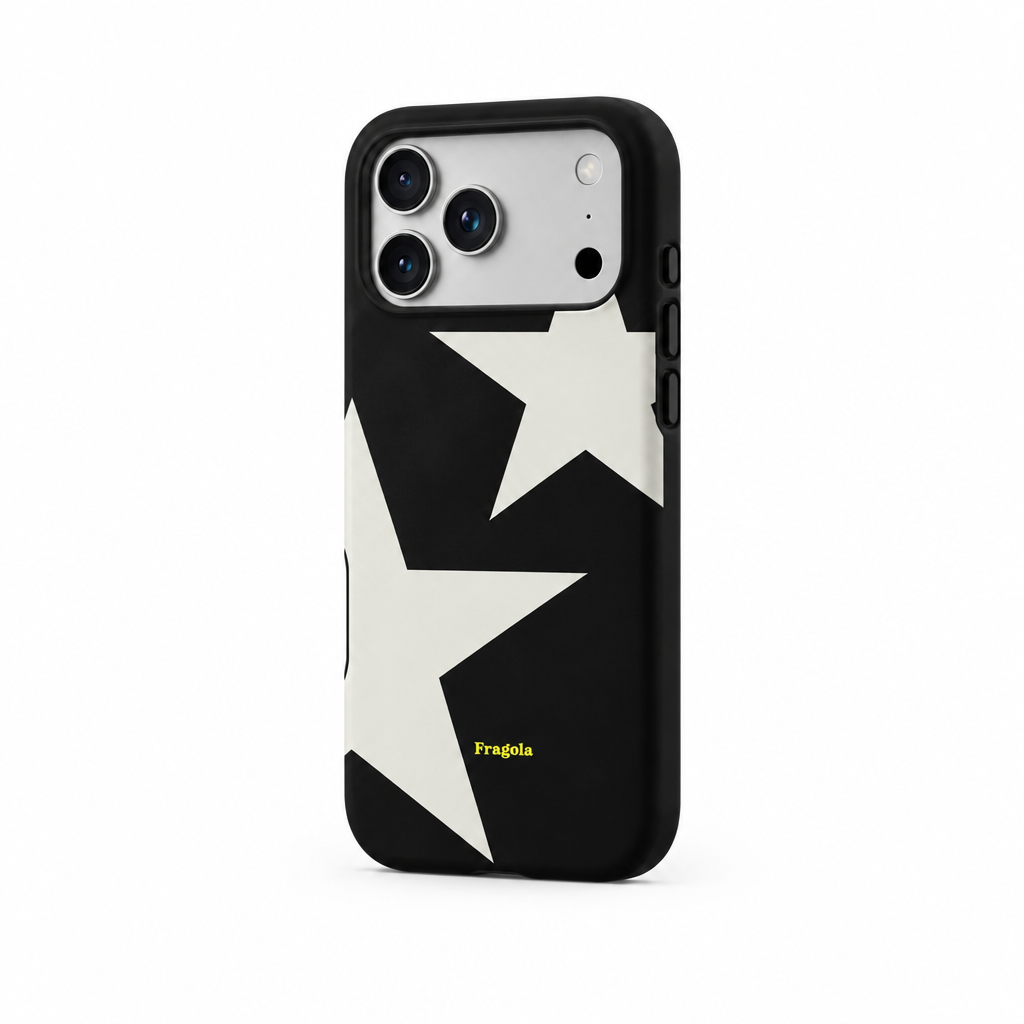 Star Scatter — Canvas — iPhone Case — side view