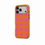 Grid Party — Canvas — iPhone Case — side view