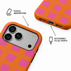 Grid Party — Canvas — iPhone Case — details