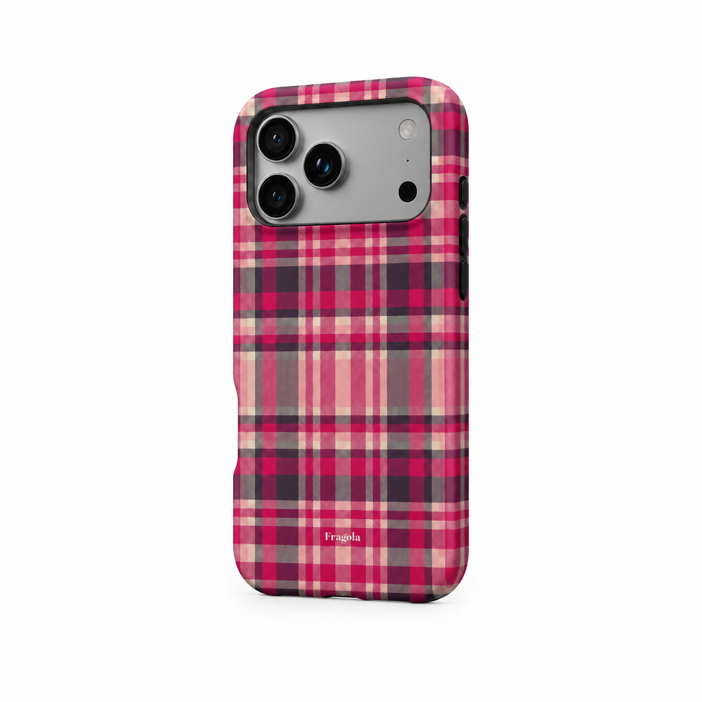 Grid Party — Aura — iPhone Case — side view