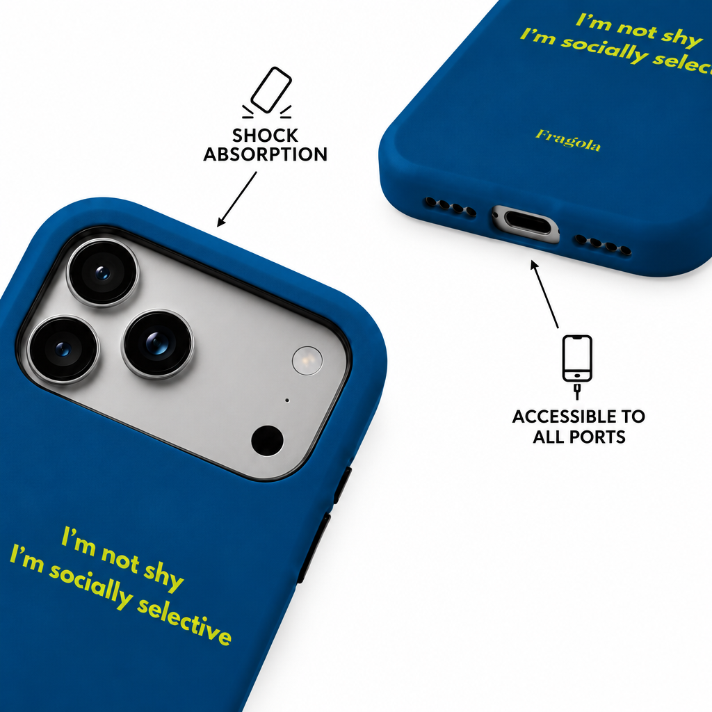 Loud Type — Cinema — iPhone Case — details