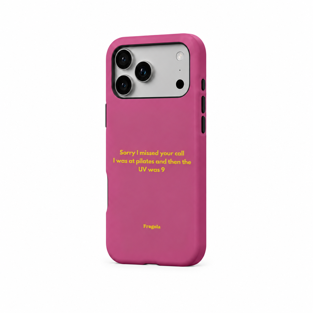 Loud Type — Bloom — iPhone Case — side view