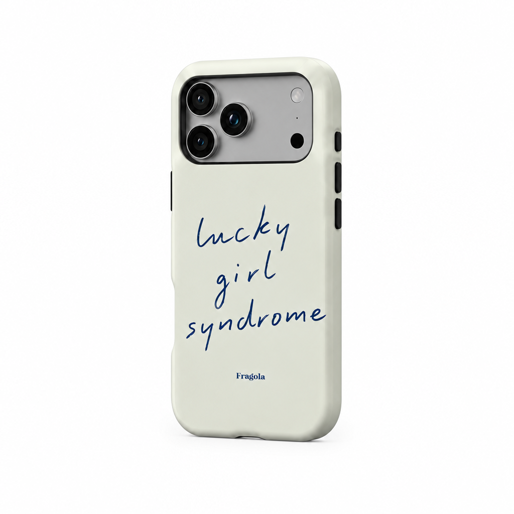 Loud Type — Afterglow — iPhone Case — side view