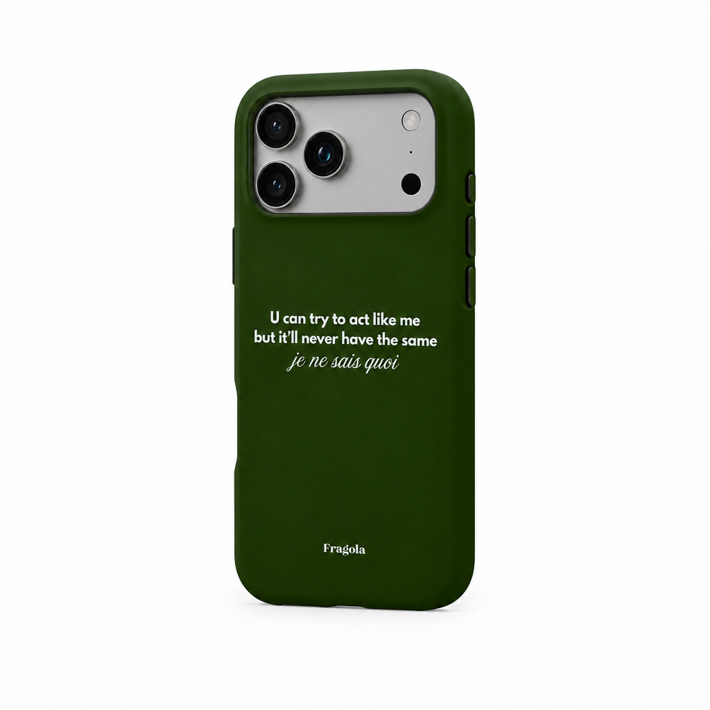 Loud Type — Atlas — iPhone Case — side view