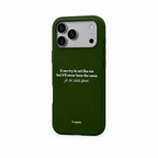 Loud Type — Atlas — iPhone Case — side view