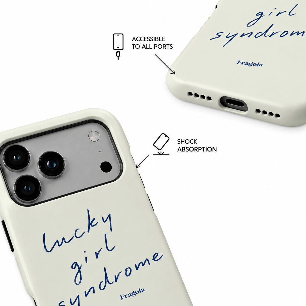 Loud Type — Afterglow — iPhone Case — details