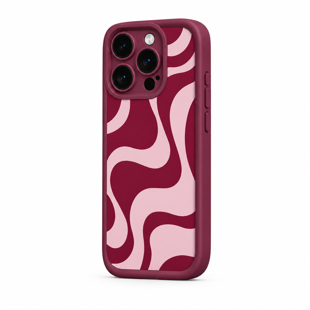 Red Line — Afterglow — iPhone Case — side view