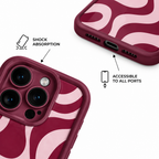 Red Line — Afterglow — iPhone Case — details