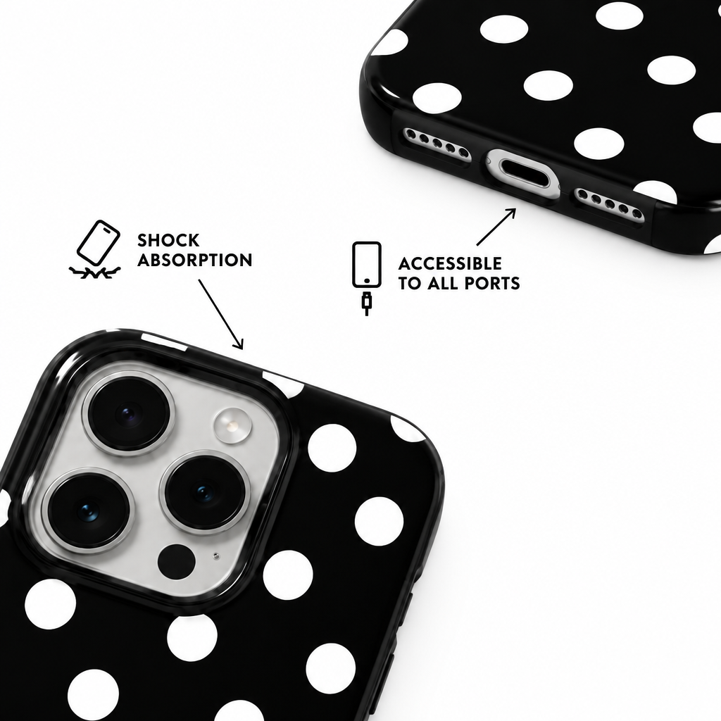 White Dot — Afterglow — iPhone Case — details