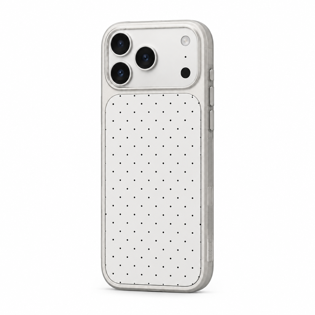 Simple Dot — Afterglow — iPhone Case — side view