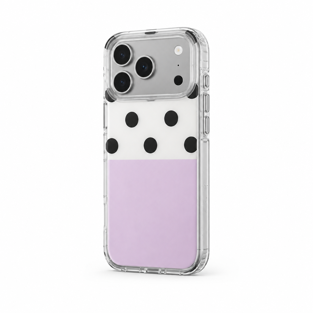 Splice Dot — Afterglow — iPhone Case — side view