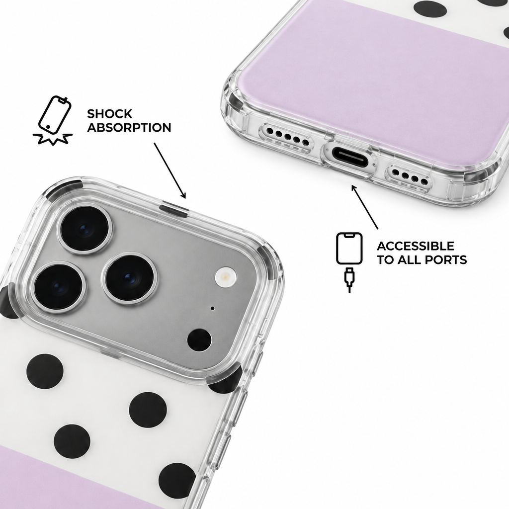 Splice Dot — Afterglow — iPhone Case — details