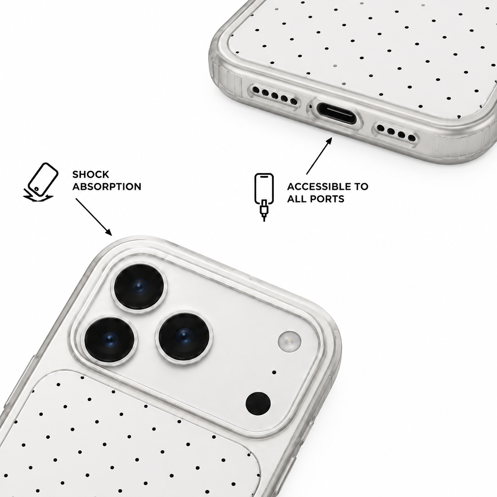 Simple Dot — Afterglow — iPhone Case — details
