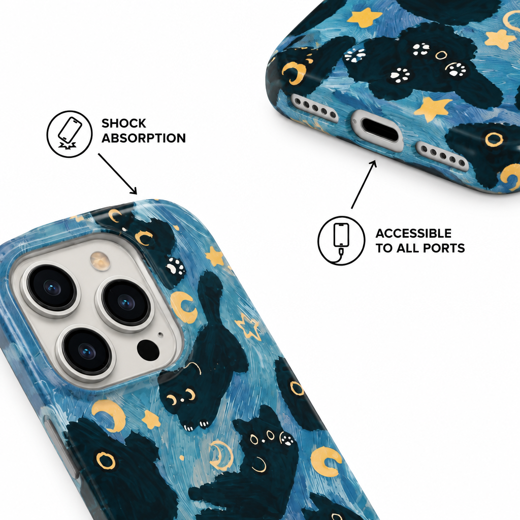 Moon Star — Afterglow — iPhone Case — details