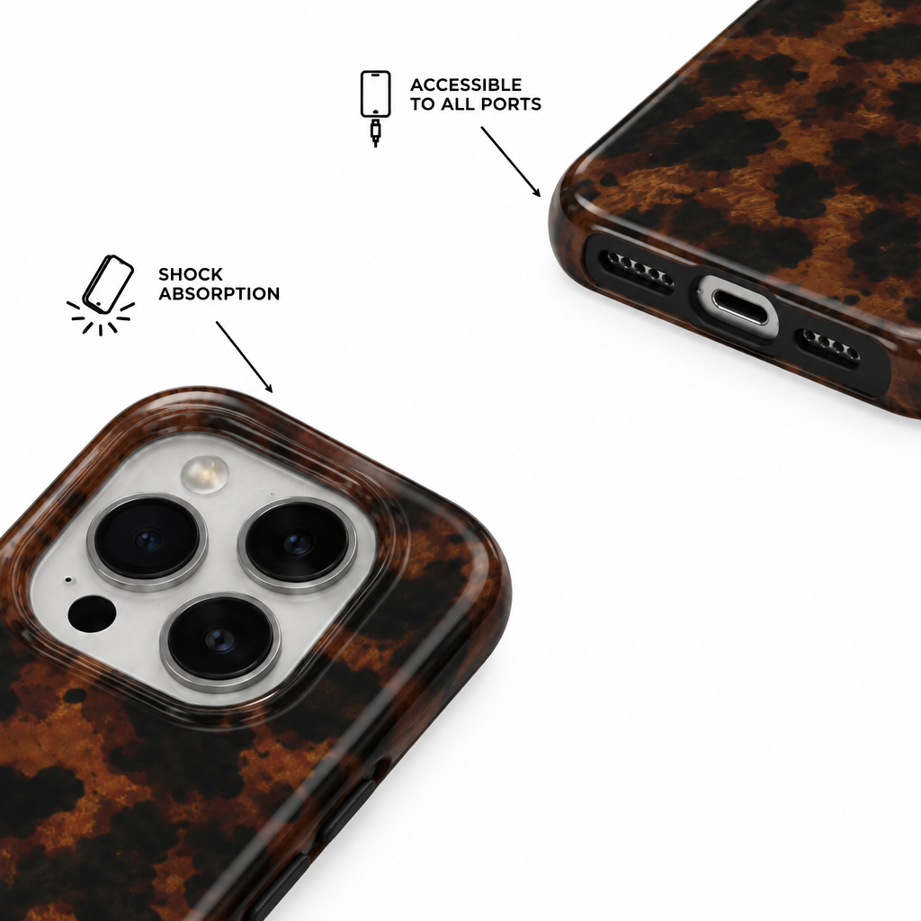 Amber Laser — Afterglow — iPhone Case — details