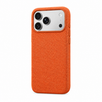 Woven Tech — Amber — iPhone Case — side view