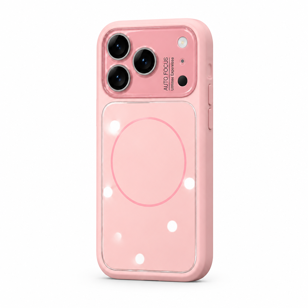 Window Seat — Blush — iPhone Case — side view