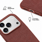 Woven Tech — Cocoa — iPhone Case — details