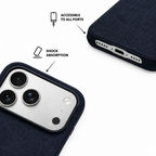 Woven Tech — Ink — iPhone Case — details