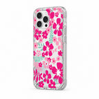 Clear Petal — Glass — iPhone Case — side view