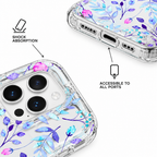 Retro Petal — Crystal — iPhone Case — details