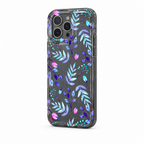 Retro Petal — Onyx — iPhone Case — side view
