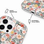 Retro Petal — Glass — iPhone Case — details