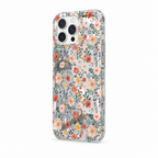 Retro Petal — Glass — iPhone Case — side view