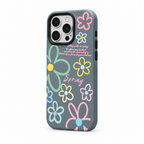 Spring Press — Ink — iPhone Case — side view
