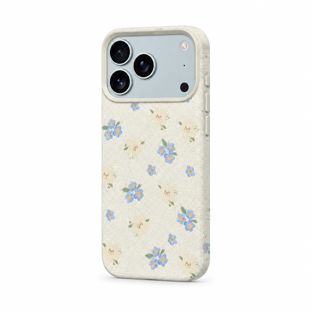 Petal Press — Oat — iPhone Case — side view