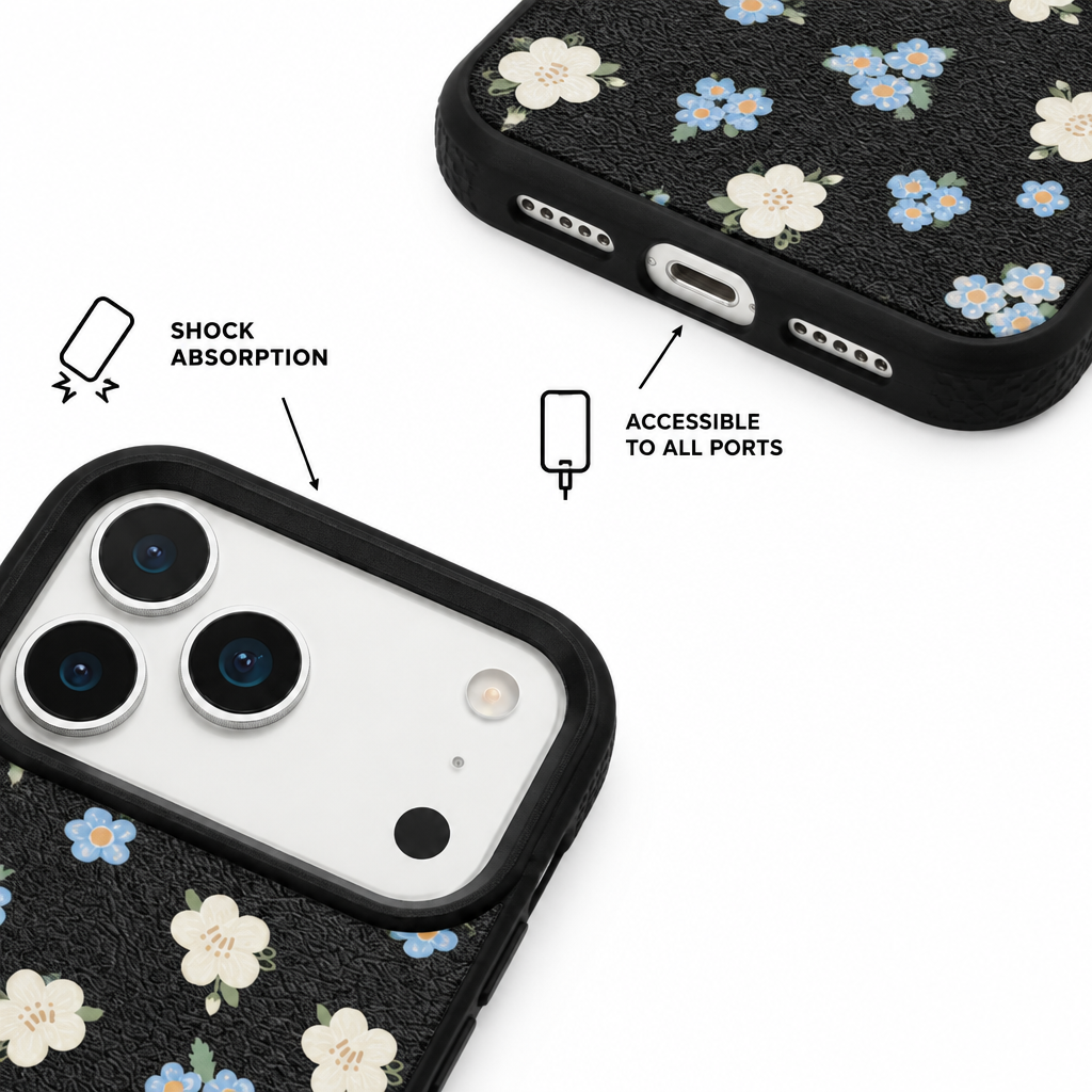 Petal Press — Ink — iPhone Case — details
